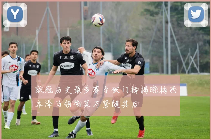 欧冠历史最多赛季破门榜揭晓梅西本泽马领衔莱万紧随其后